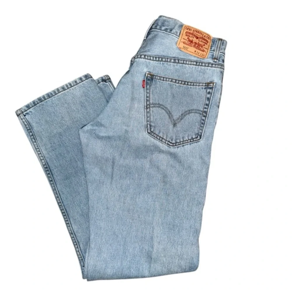 Y2k‎ Levi’s men’s light wash jeans 505 size 34x34 regular fit
